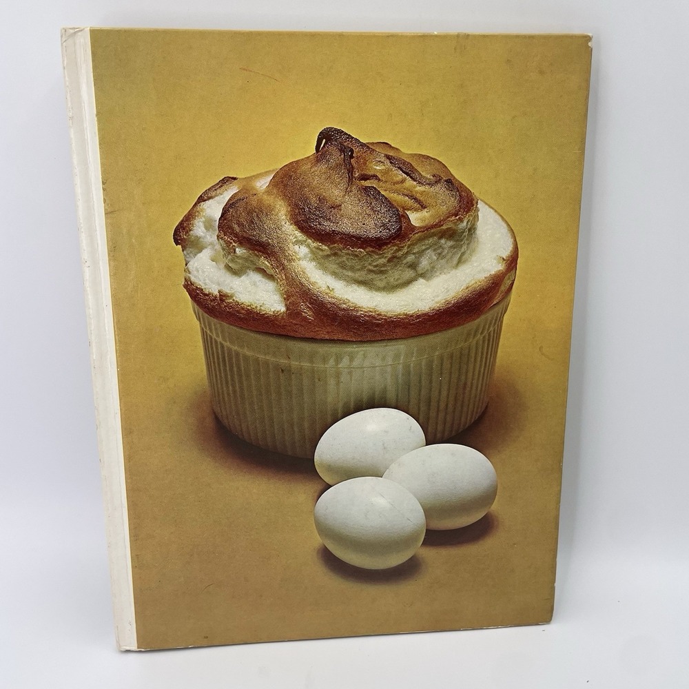 Cottagecore Hardcover French Cookbook 1968 Foods of the World Farmhouse Decor